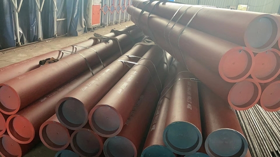 Холоднопрокатные безшовные трубы легированной стали 34CrMo4 с поверхностным покрытием и круглым разделом